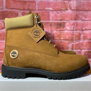 Timberland men’s 6” Premium Waterproof Boot Medium Brown Size 11.5